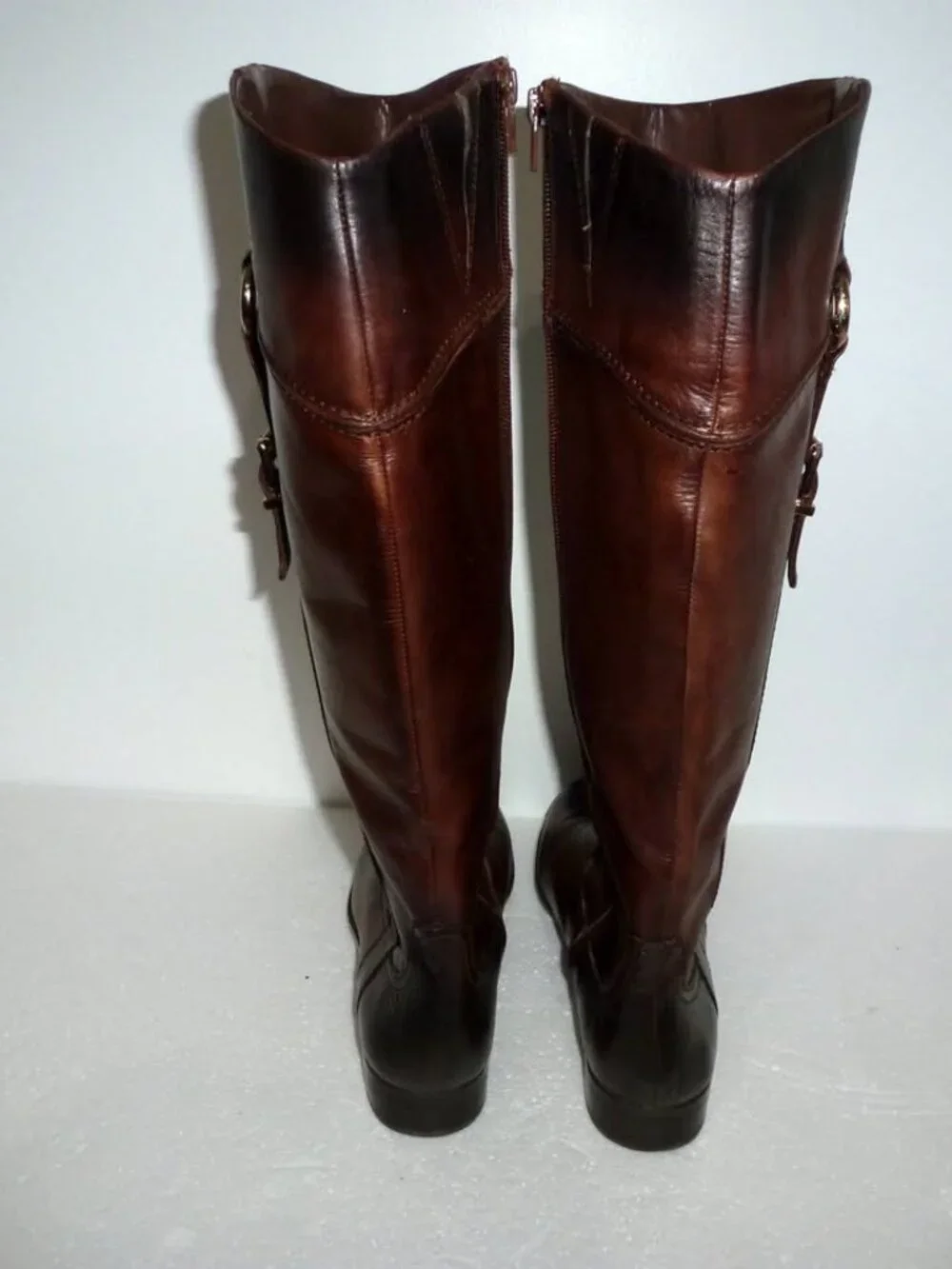 Alex Marie Brown Leather Boots - Women SZ 10 M